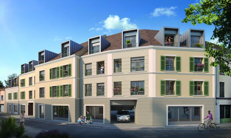 Cours Saint Pierre, résidence à Gonesse
